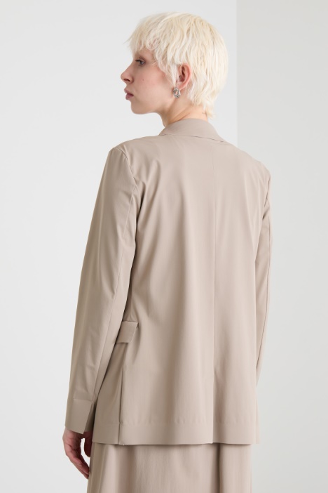 Blazer in jersey tecnico