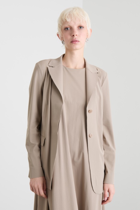Technical jersey blazer Intrend