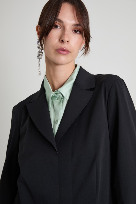 Blazer in jersey tecnico