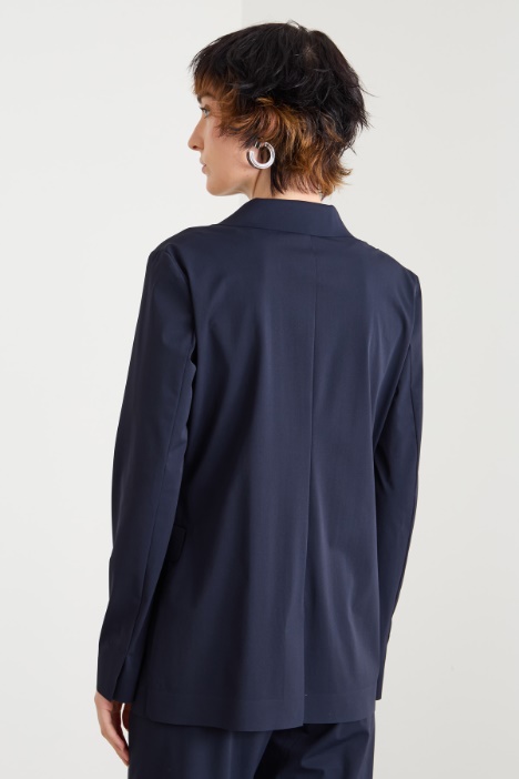 Blazer in jersey tecnico