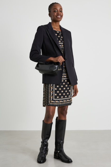 Compact jersey blazer Intrend