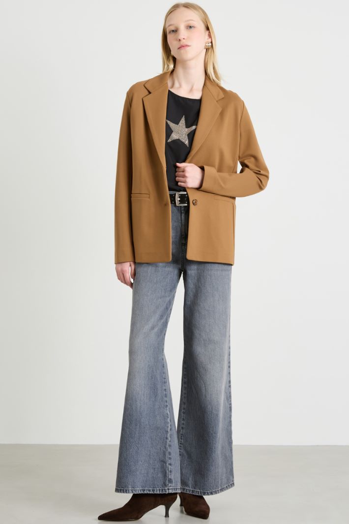 Blazer sfiancato in jersey Intrend - 3