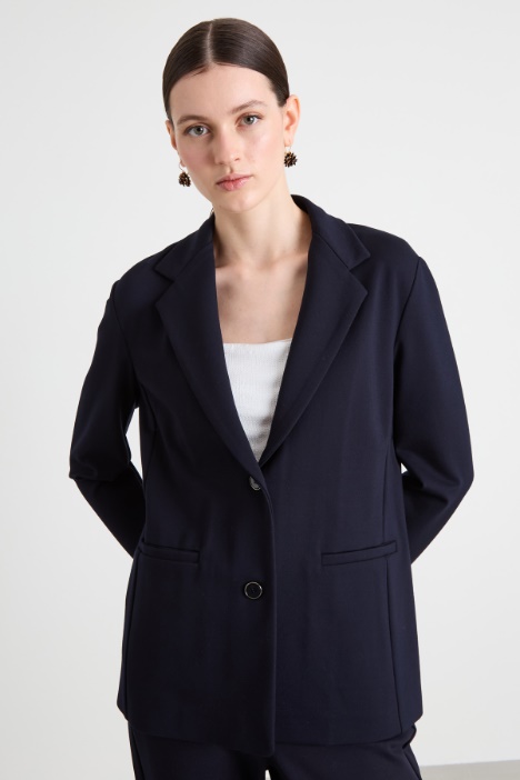 Jersey fitted blazer Intrend