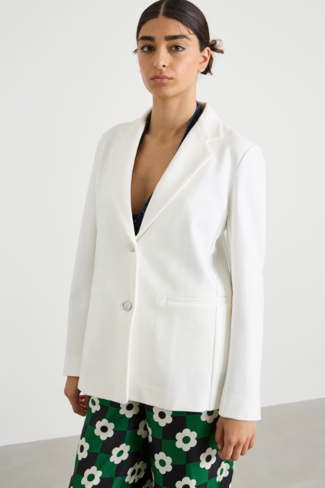 Jersey fitted blazer Intrend