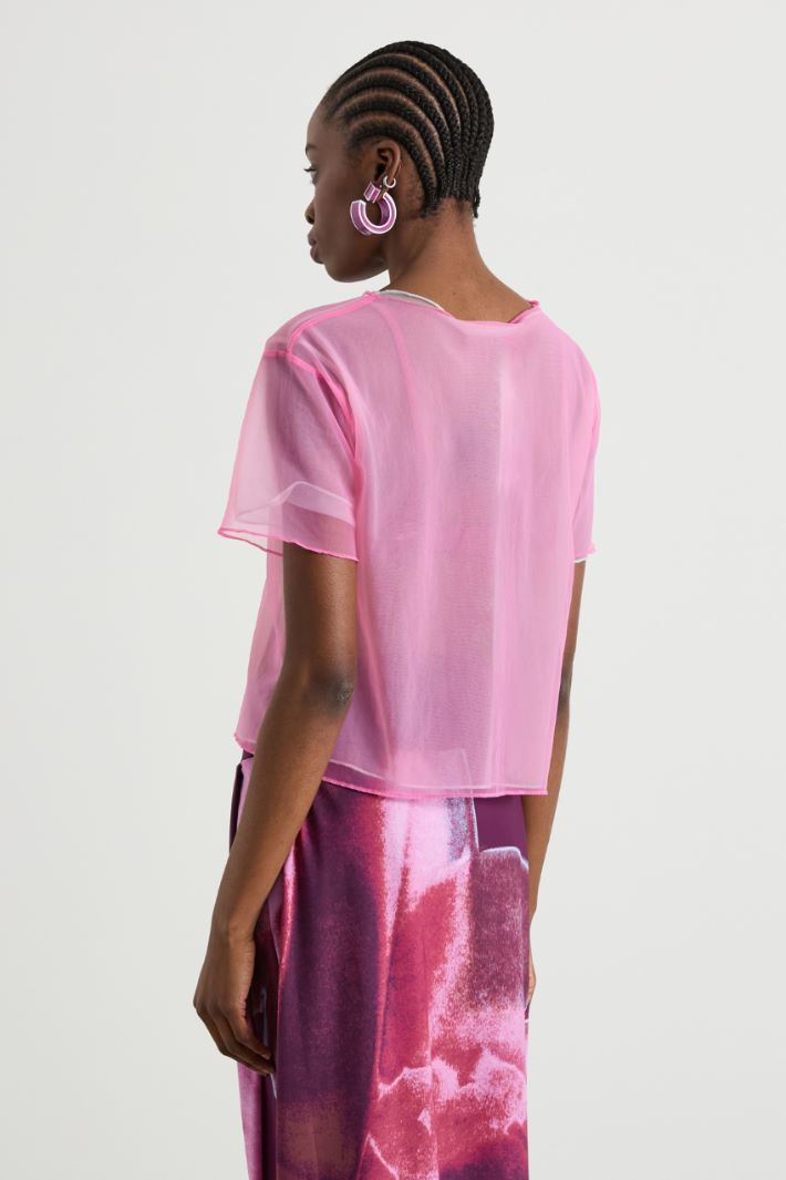 Doppia T-shirt in jersey tulle Intrend - 2