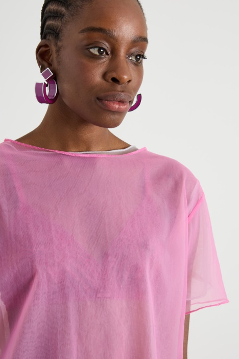 Doppia T-shirt in jersey tulle Intrend