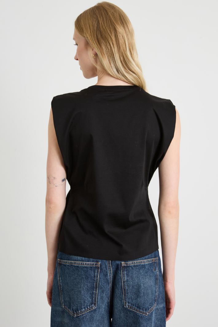 Camiseta plisada Intrend - 2