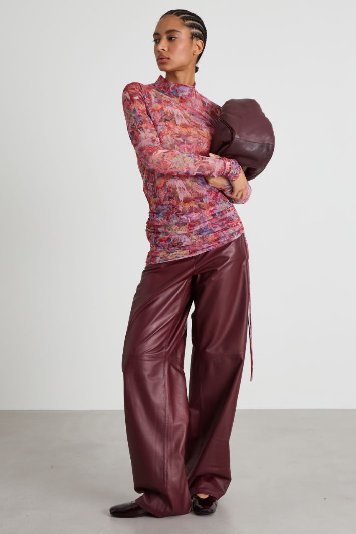 Drawstring jersey top Intrend - 3