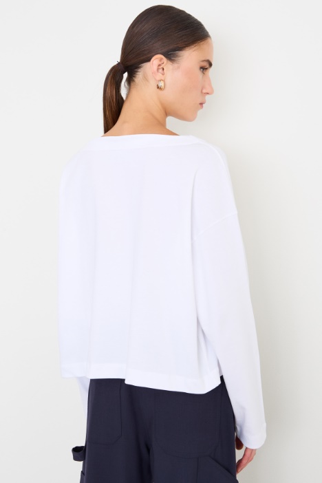 T-shirt oversize in cotone