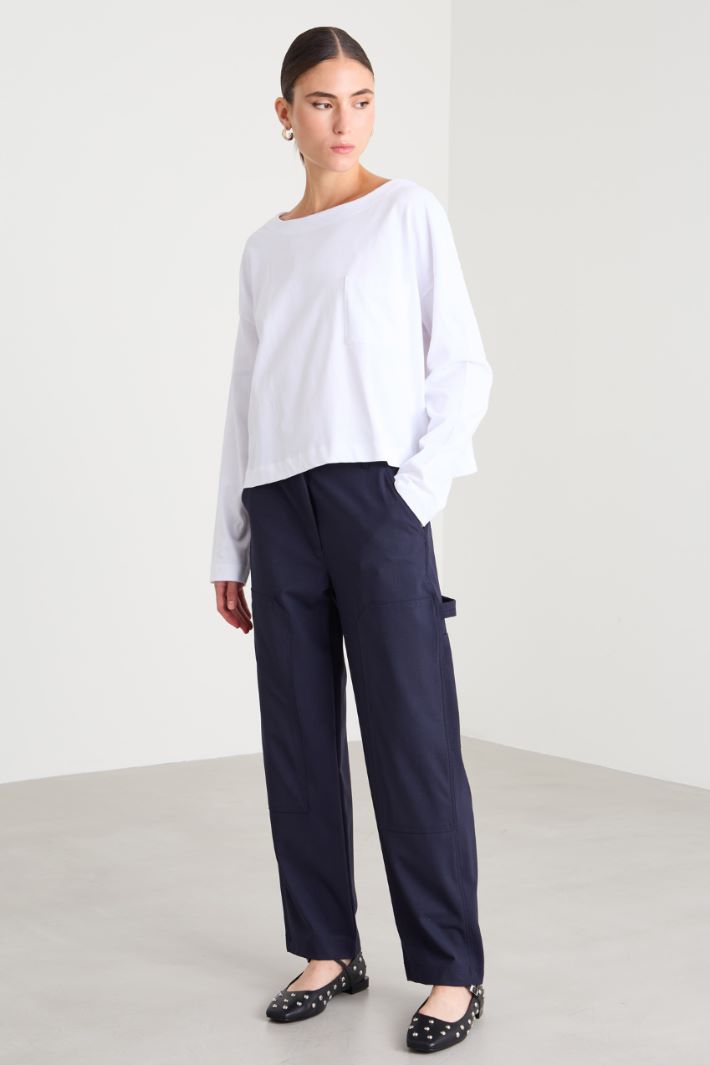Camiseta extragrande de algodón Intrend - 3