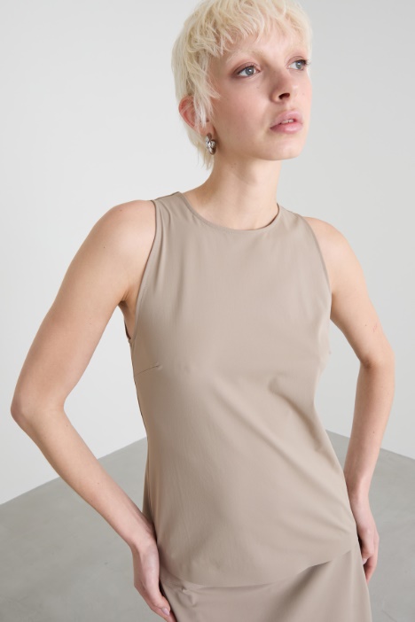 Top in jersey tecnico