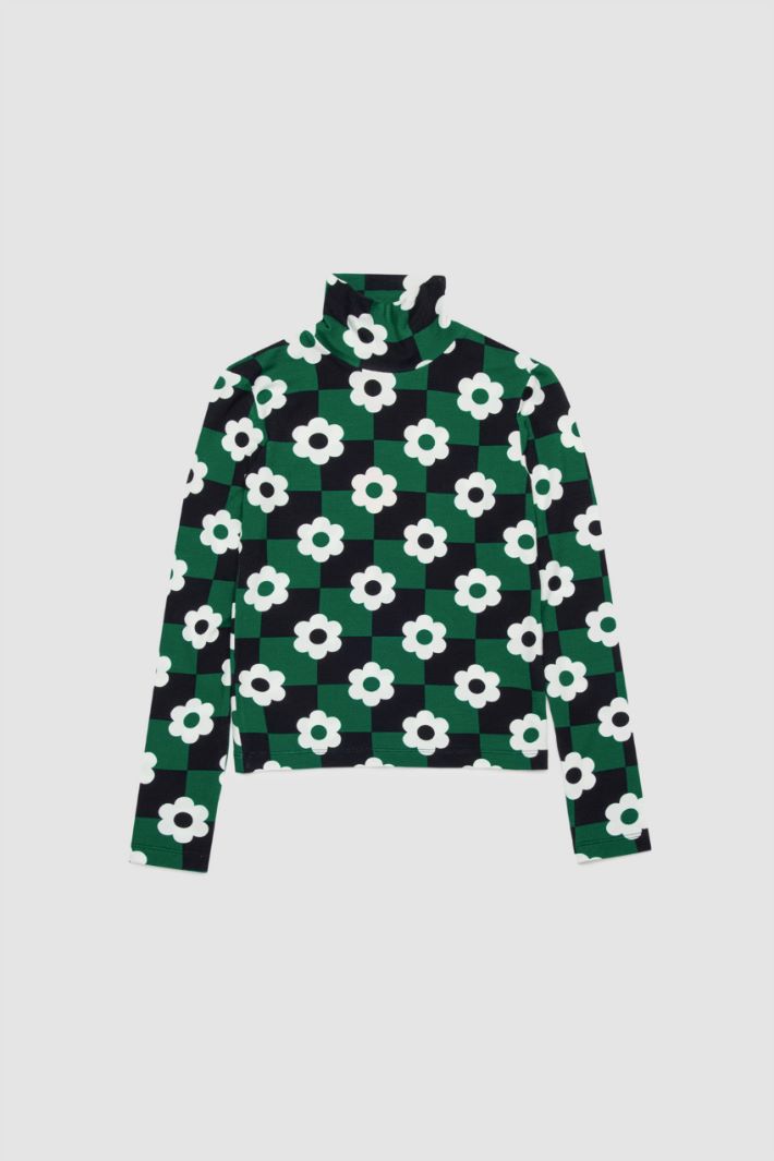 Allover print sweater Intrend