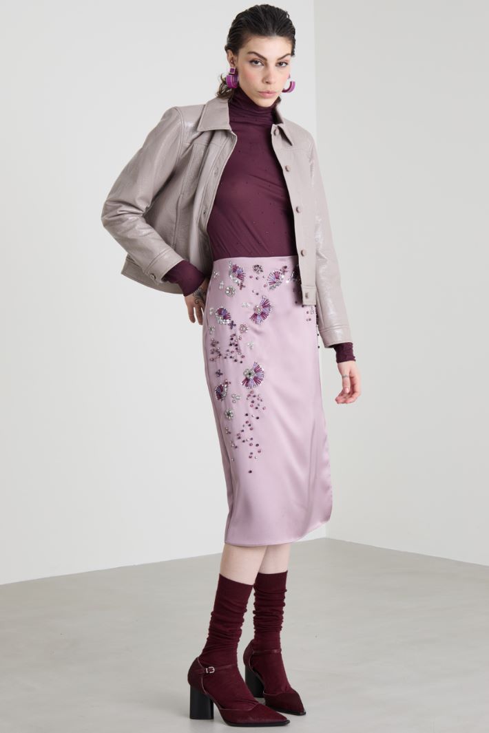 Tulle turtleneck Intrend - 3
