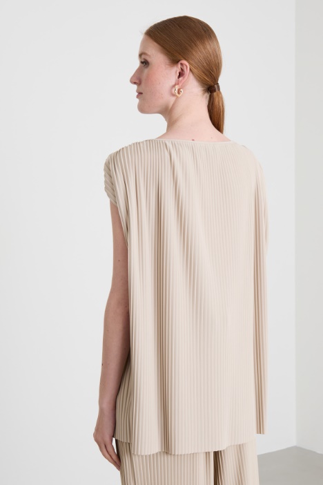 Top plissé