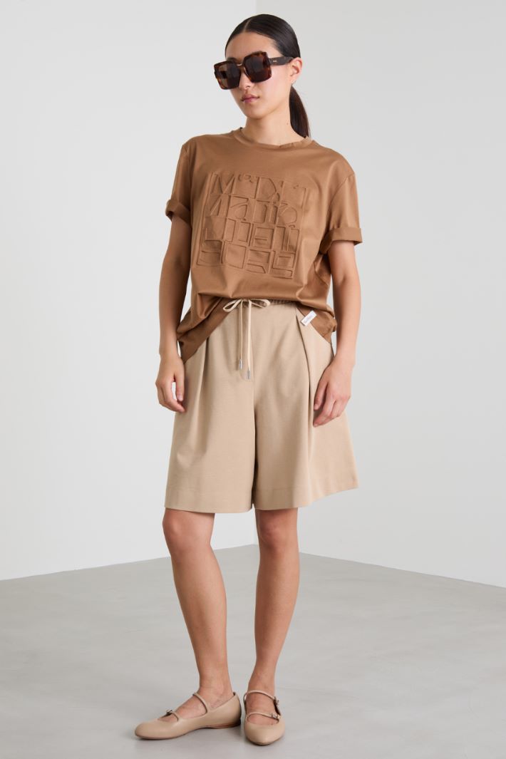 T-shirt con stampa tridimensionale Intrend - 3