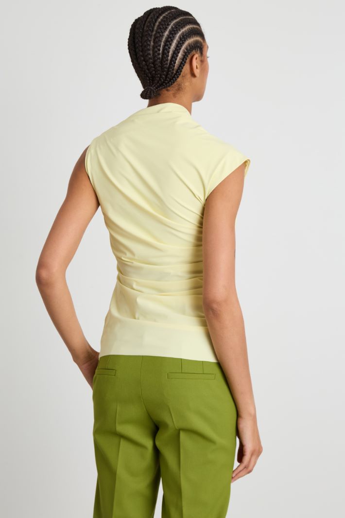 Draped jersey top Intrend - 2