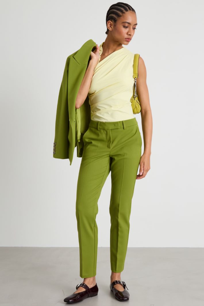 Draped jersey top Intrend - 3