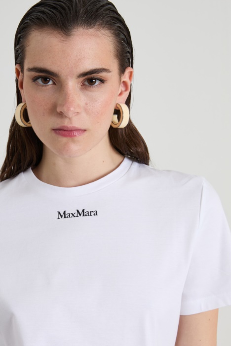 Camiseta de punto estampado