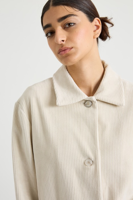 Casacca in velluto a coste