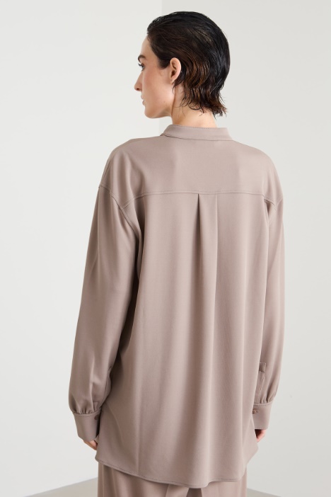 Camicia in jersey tecnico