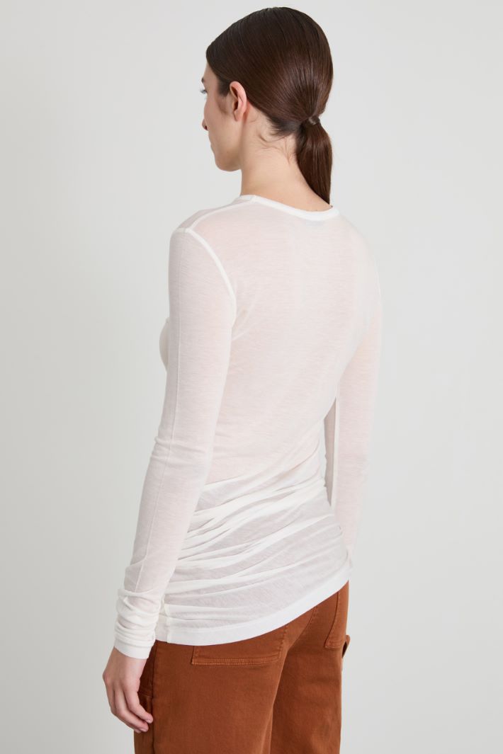 T-shirt con fondo asimmetrico Intrend - 2
