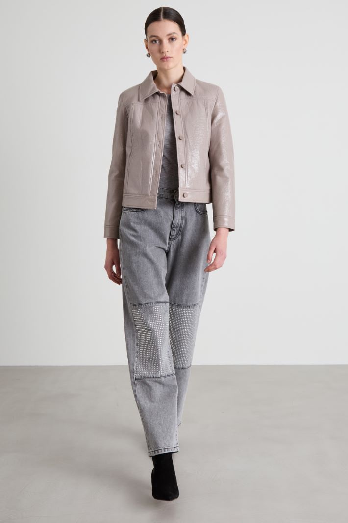 T-shirt with asymmetrical bottom Intrend - 3