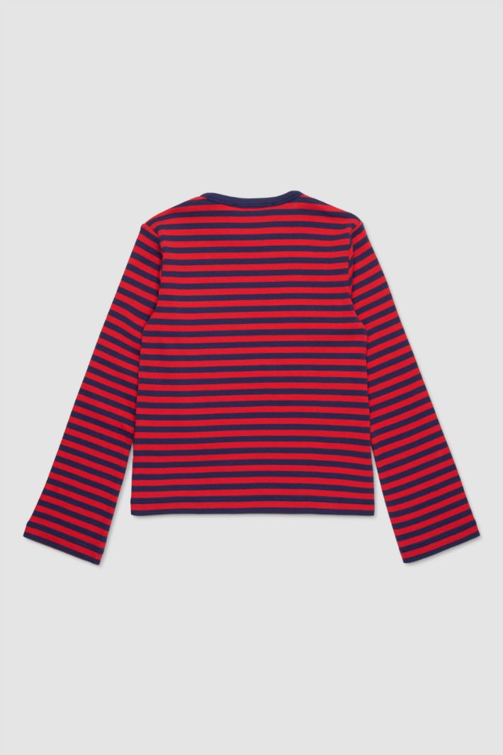Striped long-sleeved T-shirt Intrend - 2