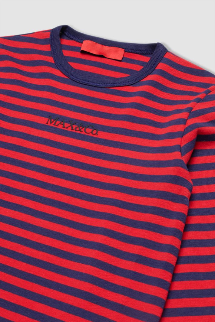 Striped long-sleeved T-shirt Intrend - 5