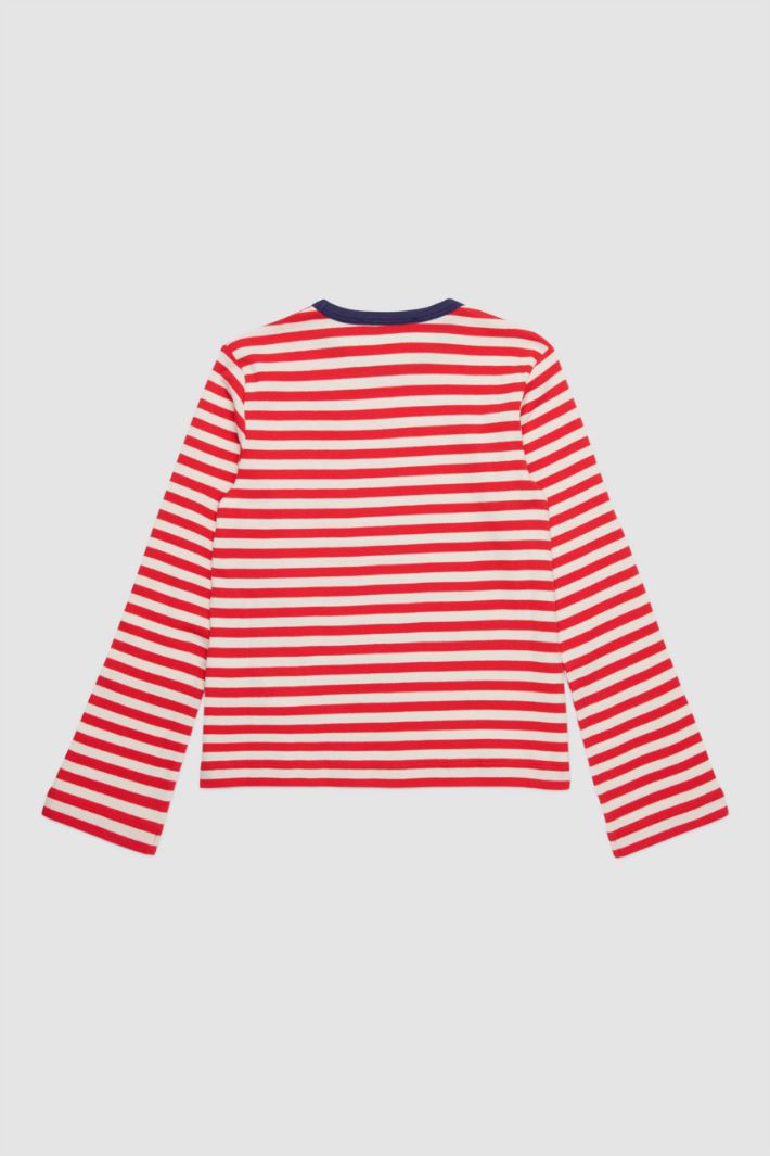 Striped long-sleeved T-shirt Intrend - 2