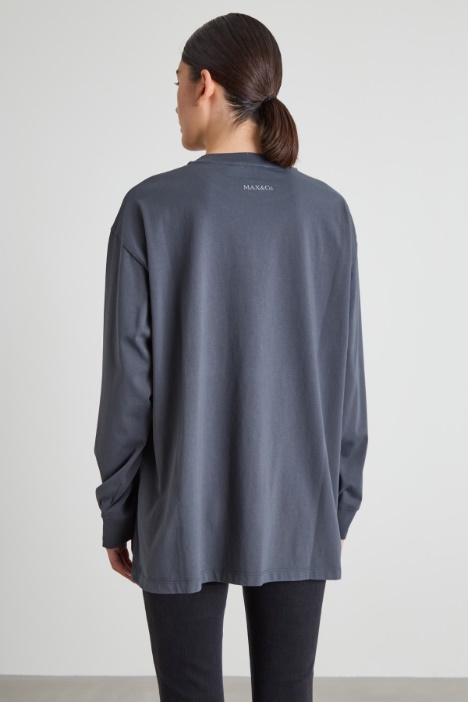 Camiseta oversize con estampado