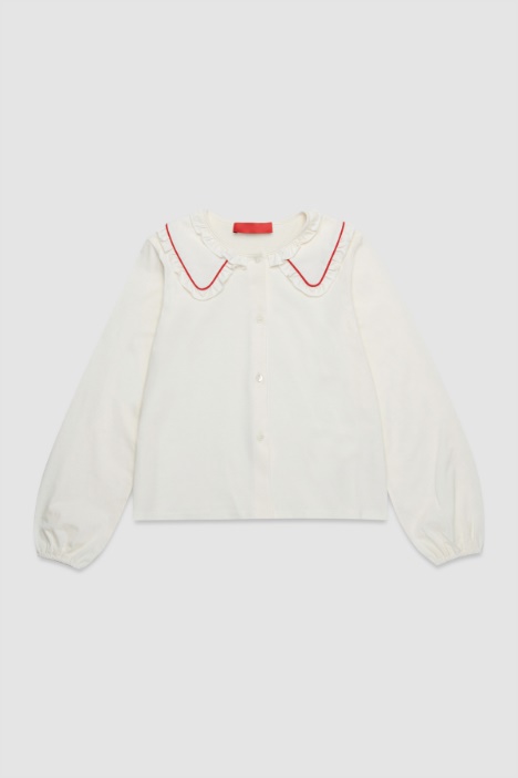 Camisa con volantes  Intrend