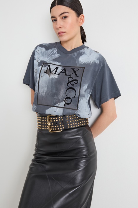 T-shirt con stampa Intrend