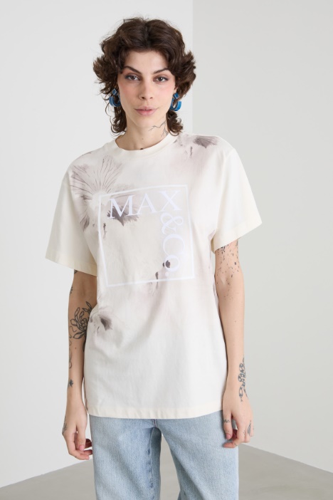 T-shirt con stampa Intrend