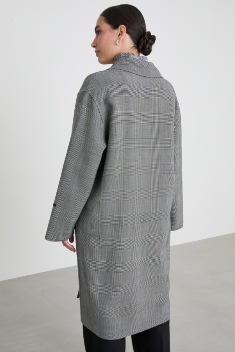 Cappotto in doppia batavia di lana Intrend - 3