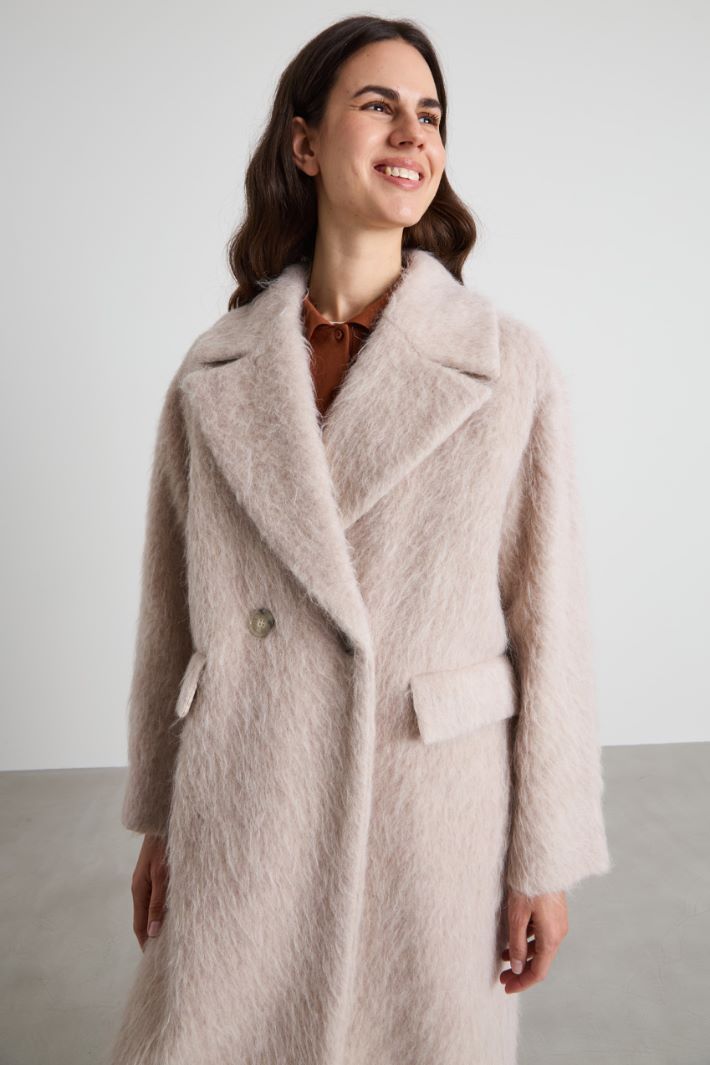 Fur effect coat Intrend - 4