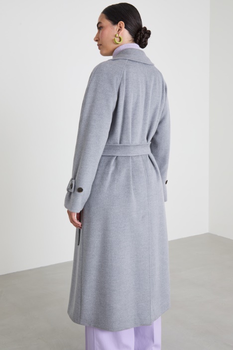 Cappotto in drap zibellinato Intrend - 3