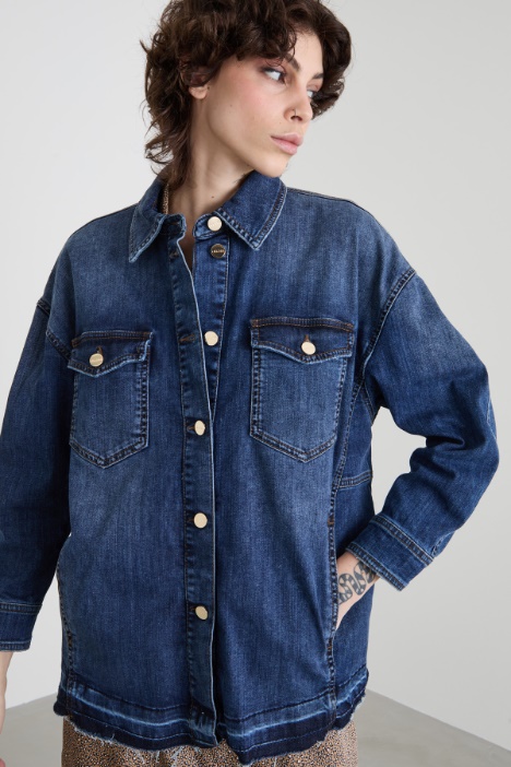 Loose-fit denim jacket Intrend
