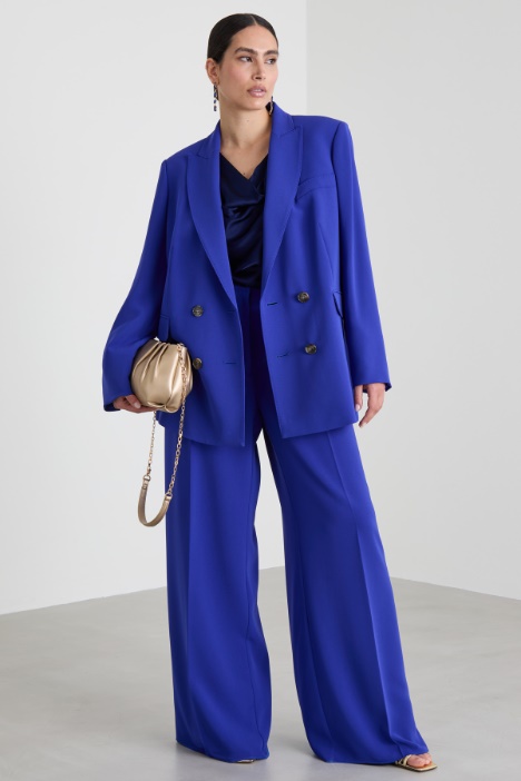Double-breasted cady blazer Intrend
