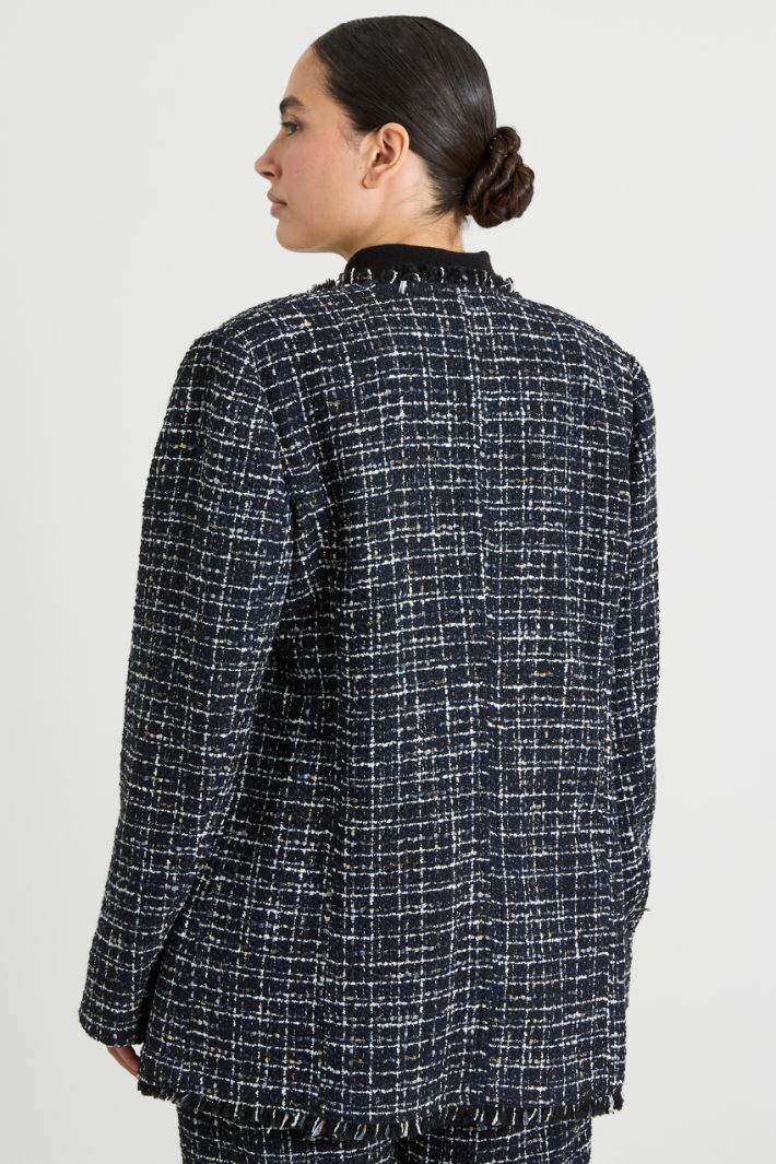 Giacca in tweed
