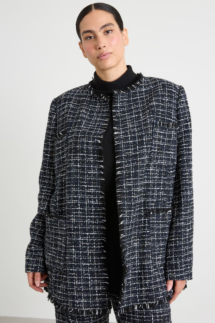 Giacca in tweed