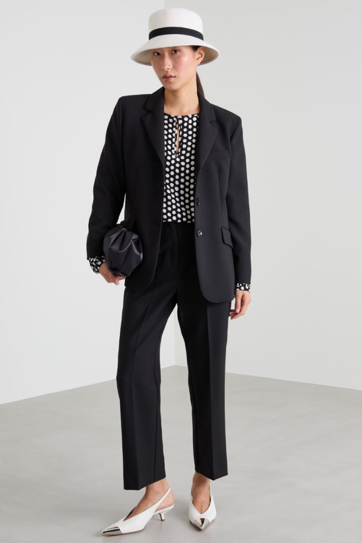 Fitted-waist blazer Intrend - 3