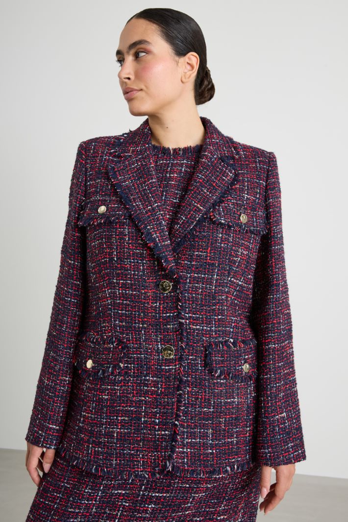 Giacca tweed