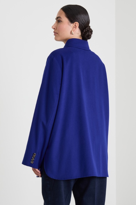Cappotto a camicia in drap Intrend - 3
