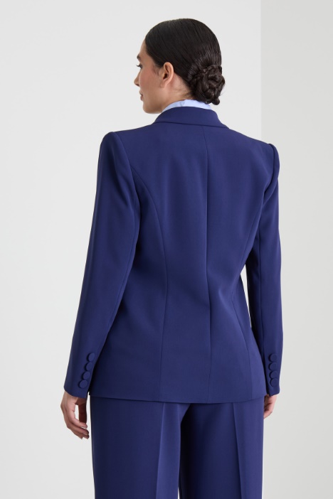 Blazer doppiopetto in cady