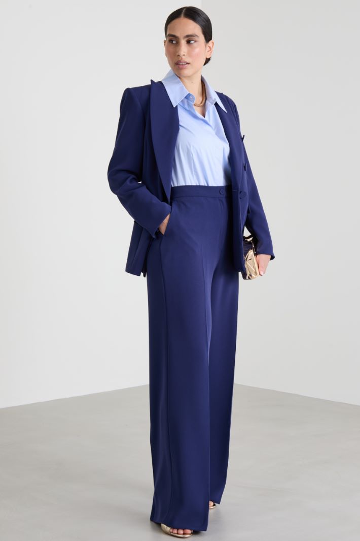 Blazer doppiopetto in cady Intrend - 3