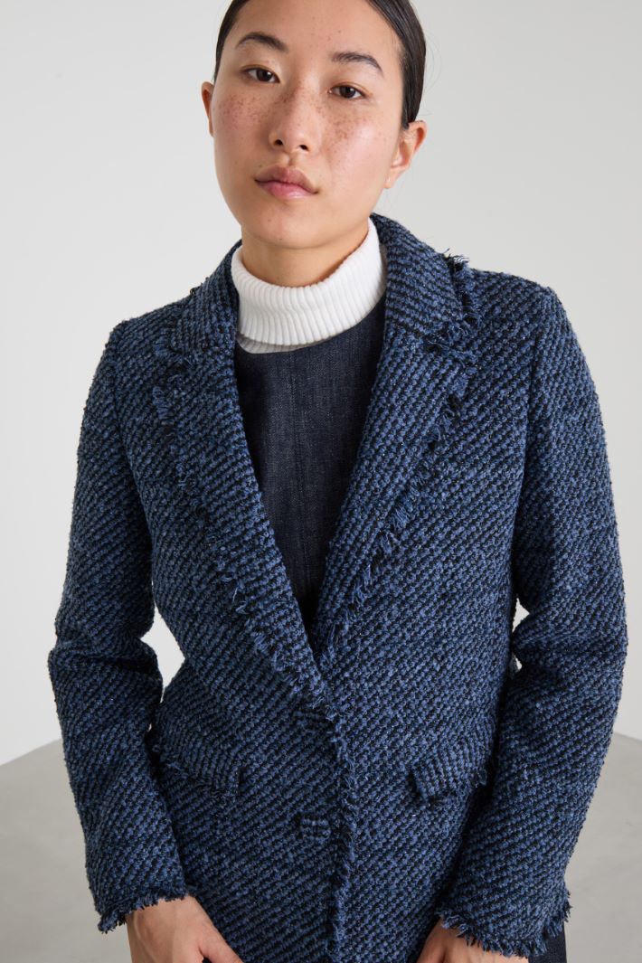 Lamé boucle Blazer Intrend - 4