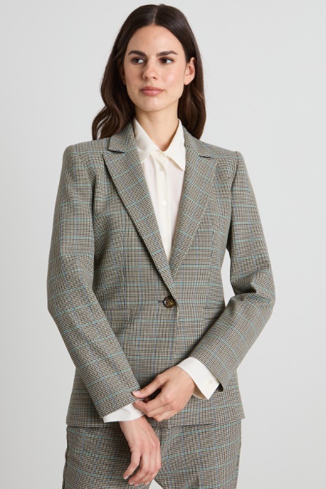 Yarn-dyed blazer Intrend