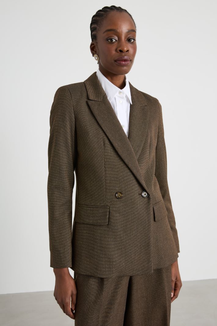 Yarn dyed blazer Intrend - 3