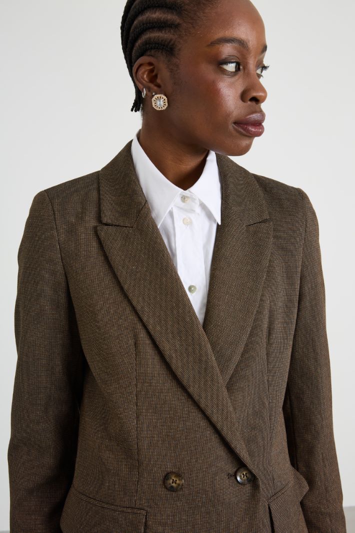 Yarn dyed blazer Intrend - 4
