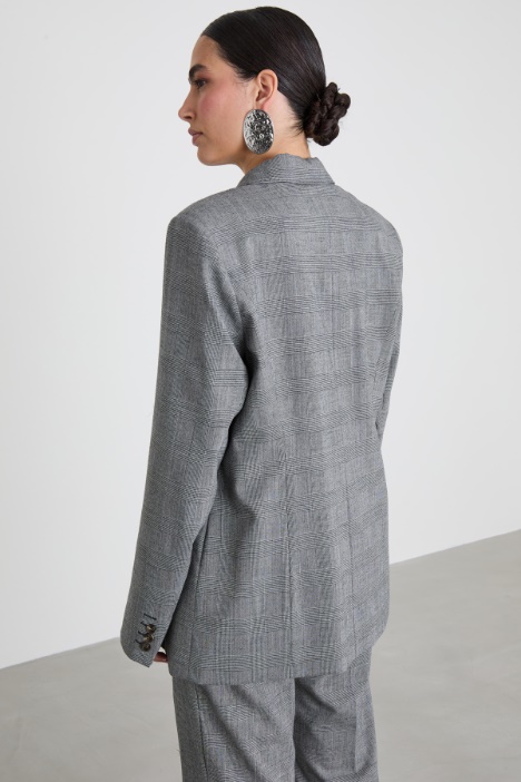 Blazer de batavia de lana